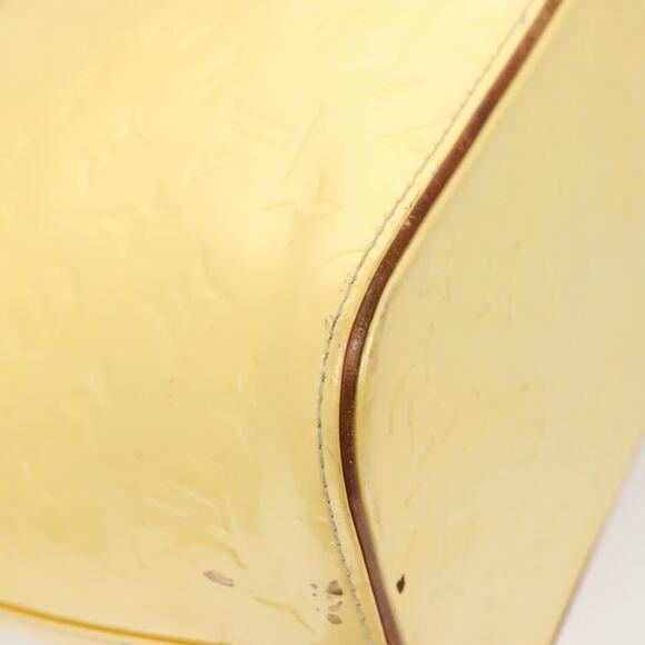 LOUIS VUITTON Monogram Vernis Houston Hand Bag Perle M91342 - Picture 12 of 16